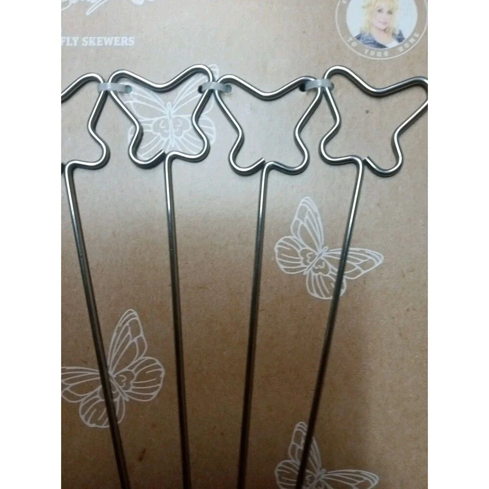 Dolly Parton  Set Of 4 Butterfly Skewers SUMMER  2025 NEW